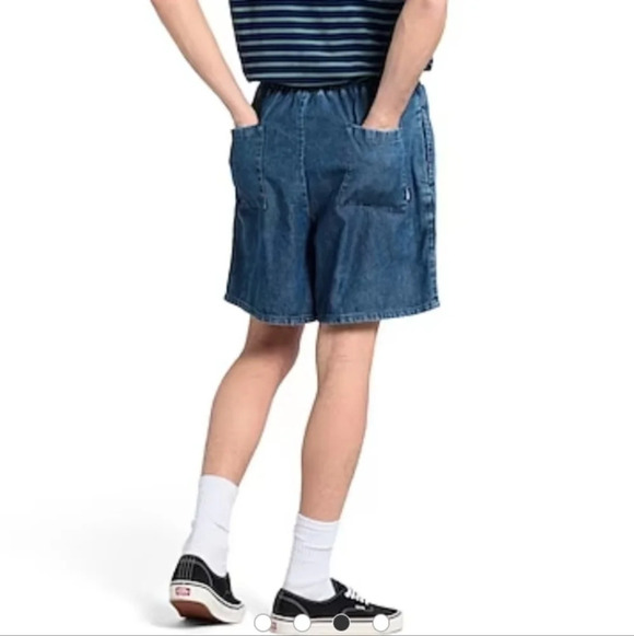 NWT PASDEMER Italia Men’s Athletic Denim Shorts - Picture 3 of 15